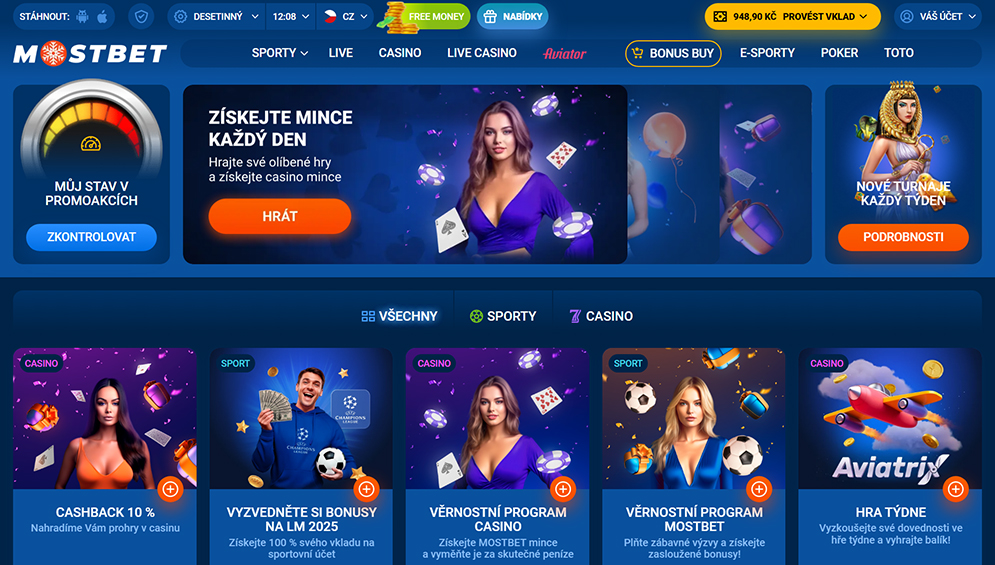 Mostbet Bonus CZ